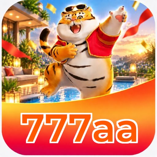 Interface da plataforma 777aa mostrando slots populares e bônus de boas-vindas
